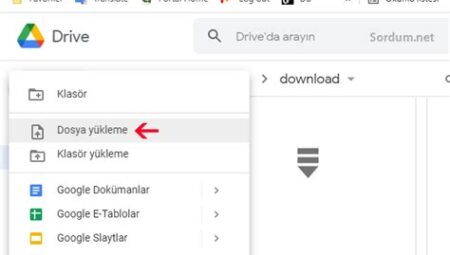 Google Drive Dosya Senkronizasyonu