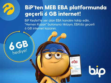 Turkcell Bip Keşfet Bedava İnternet